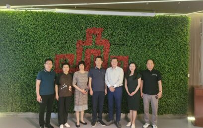 7月10日香港金融管理學院代表一行到訪石家莊精英集團￼