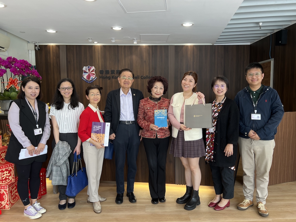 香港金融管理學院領導受邀參訪香港紫荊書院